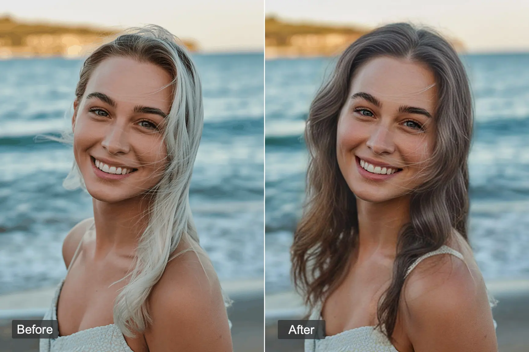 Black hair filter events - testing black hair for special events