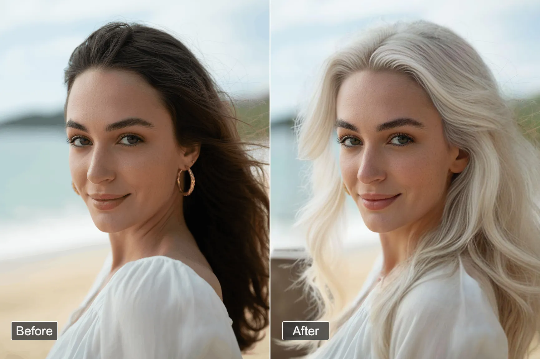 Blonde hair filter skin tones - how blonde works with different skin tones