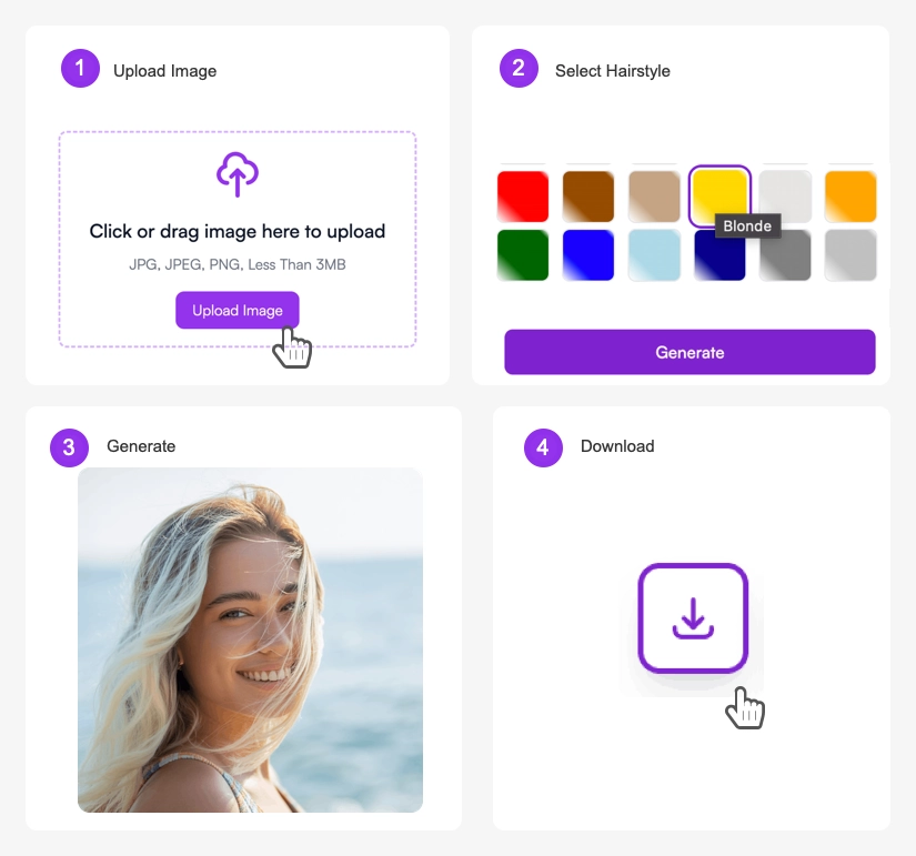 Blonde hair filter how to - step by step guide on how to use blonde hair filter