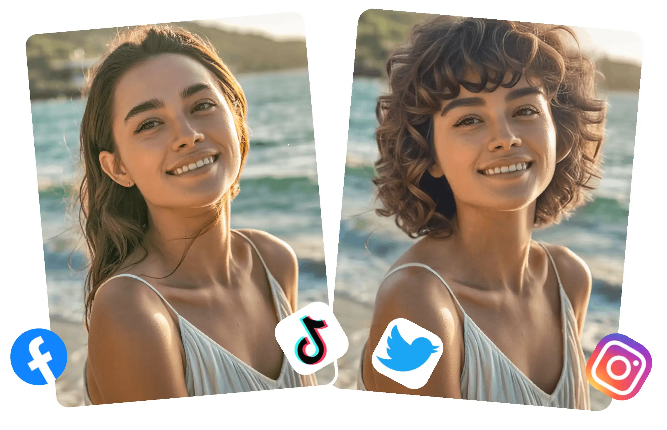 Fun bob cut to share on social media