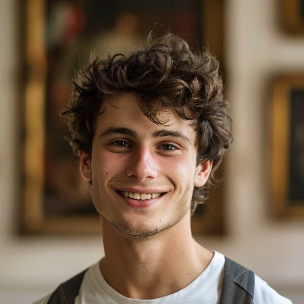 Male Hair Example - David