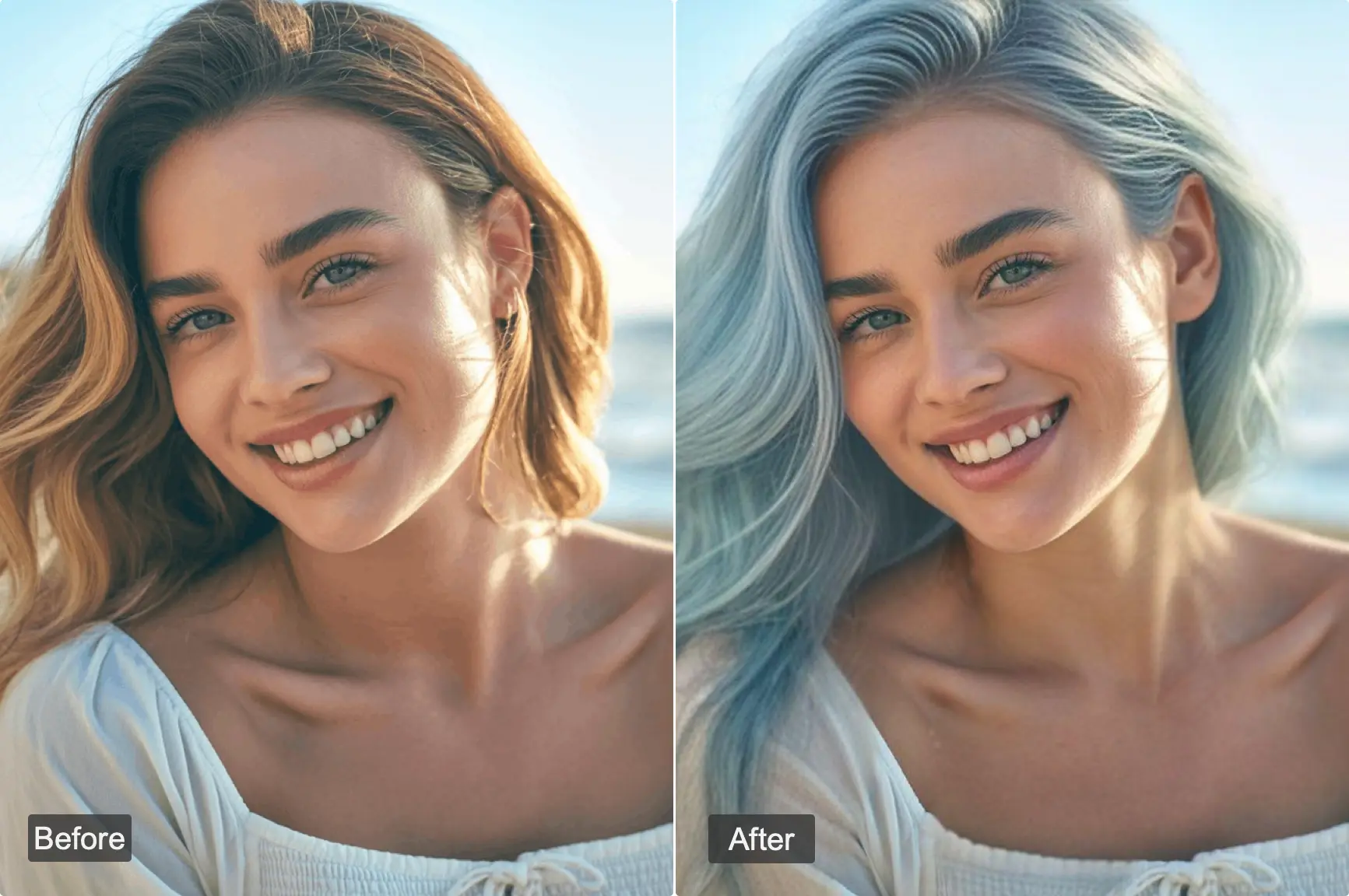 AI Hair Color Changer