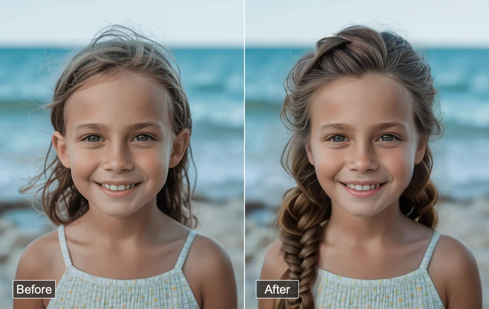 Different hairstyles for girls - various cute girl hairstyle options guide