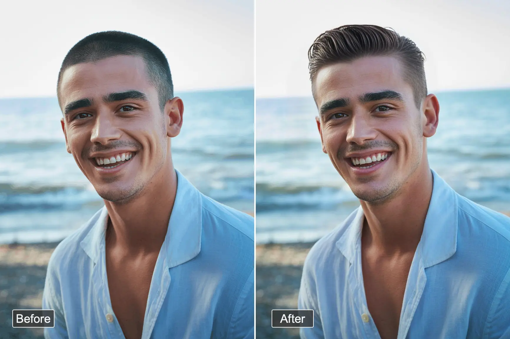 men's hair journey and styling tips