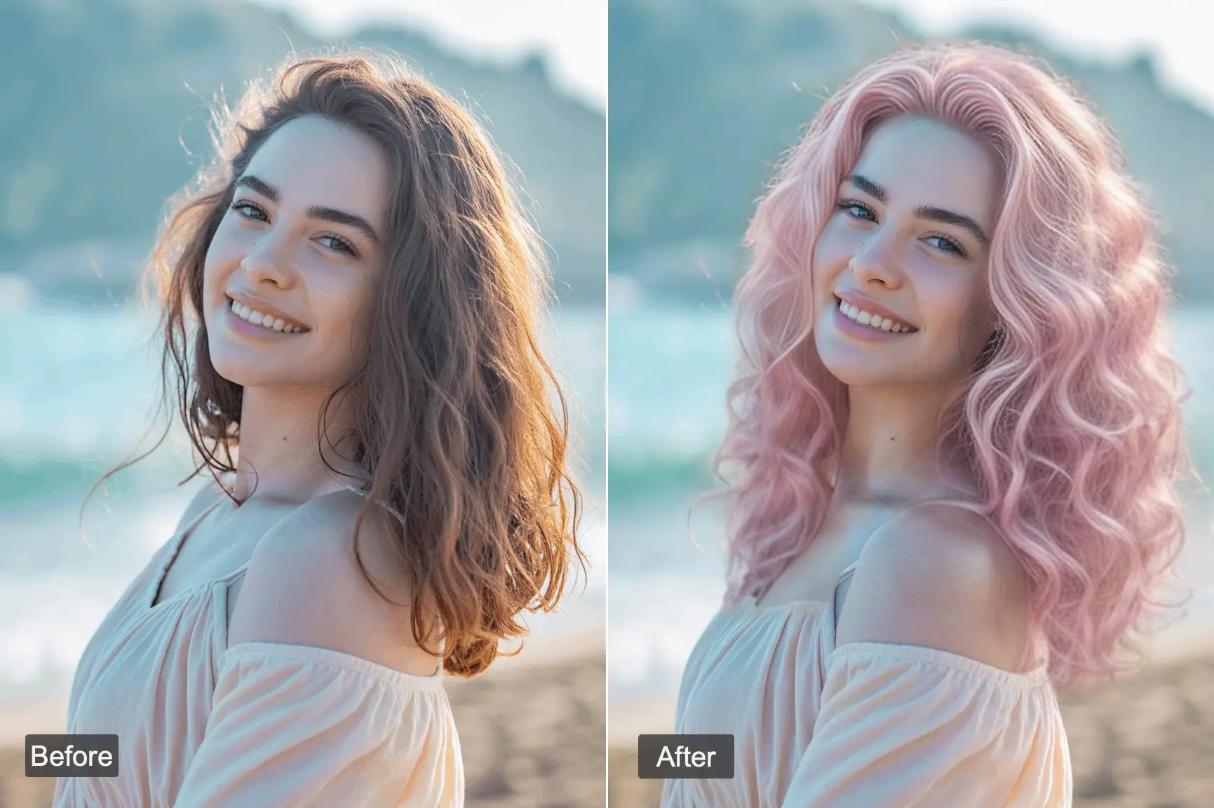 Pink Hair Filter