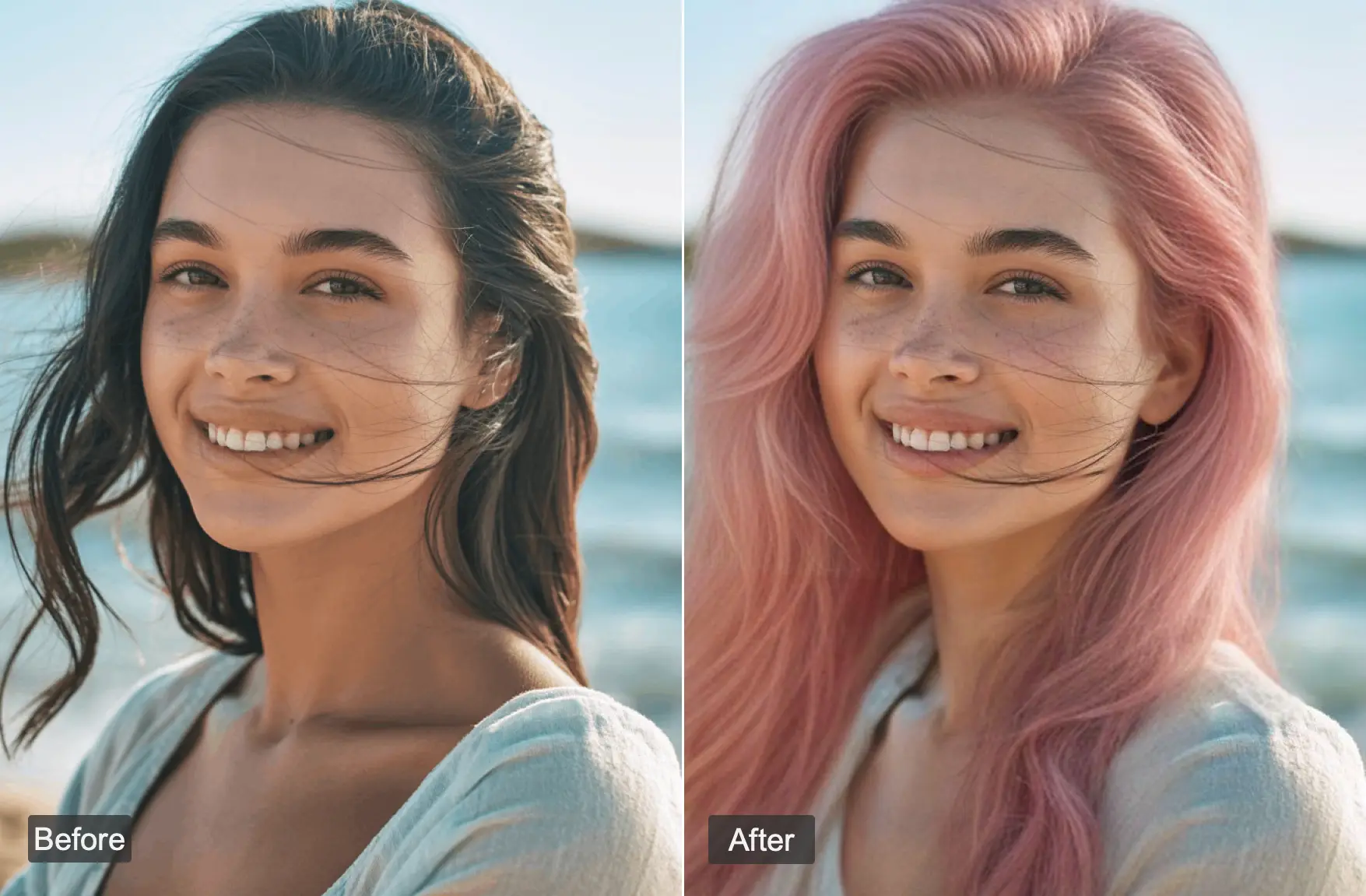 Pink hair hero5 - pink hair for cosplay and character transformation