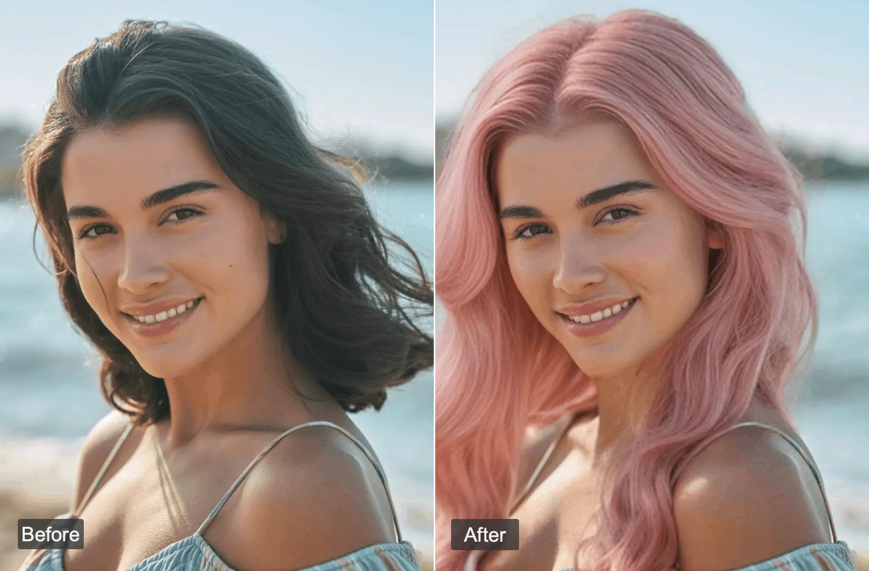 Pink hair hero6 - pink hair for social media posts and content creation