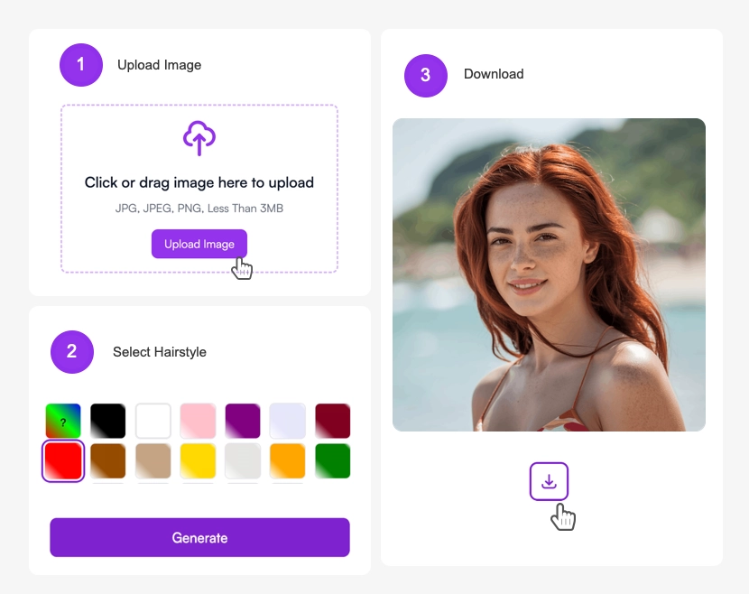 Red hair filter how to - step by step guide on how to use red hair filter