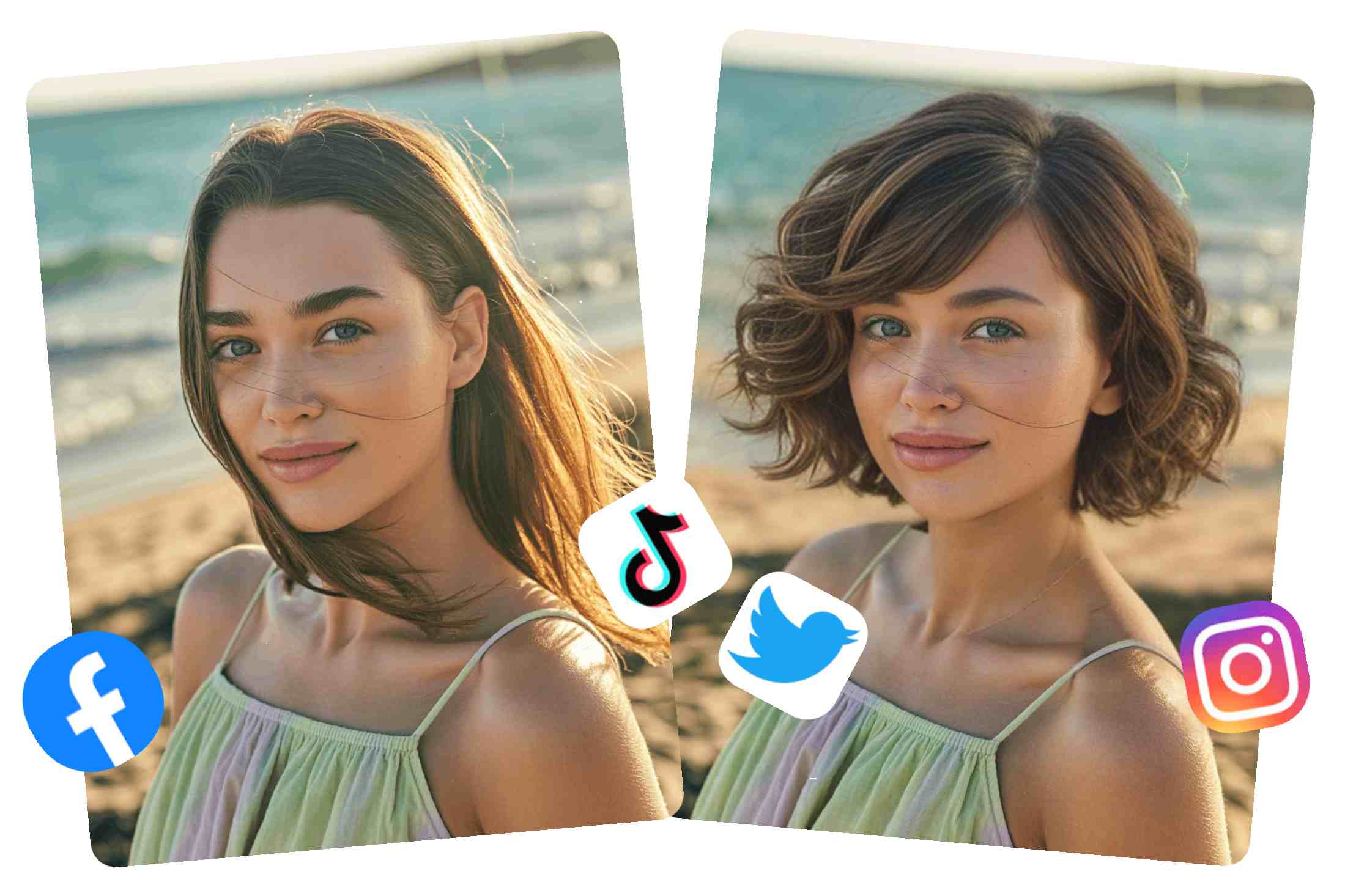 Fun bangs styles to share on social media