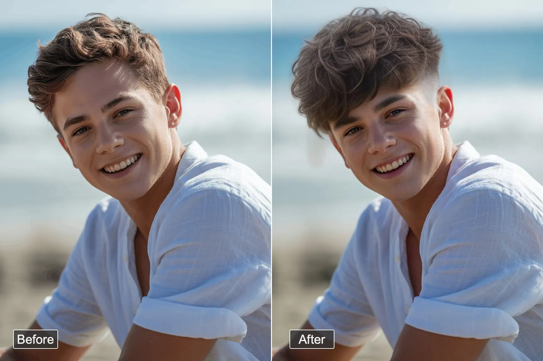 Textured fringe hero4 - textured fringe haircut for special events like weddings and prom